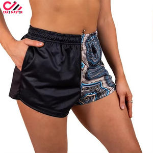 Custom Design Your Own <b>Colour</b> Rugby Shorts for Men Women Footy Shorts Heat Transfer Printing 100% Polyester Elastic Waist Quick - Product Image 2