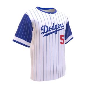 Gran oferta, camiseta de béisbol de poliéster 100% personalizada, diseño de botones de talla grande, camisa en blanco transpirable - Product Image 4