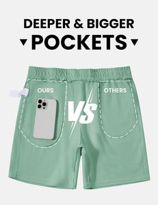 Pantalones Cortos Bermuda para Hombre, 100% Algodón, Transpirables, Resistentes al Viento, de Secado Rápido, con Cierre de Cordón, Casuales, para Gimnasio, Deportes, Playa, Verano - Product Image 4