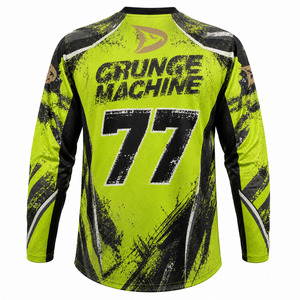 Maillot de motocross personnalisé à sublimation, respirant, en micro-mesh, à manches longues, pour la course MX - Product Image 3