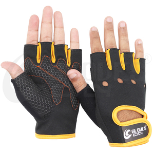 Gants d'entraînement de gym unisexes antidérapants en néoprène personnalisés GC-WLG-0060-2025 pour la musculation avec conception respirante - Product Image 1