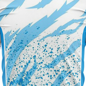 Custom Sublimated Unisex Soccer Jersey Crew Neck Short Sleeve Lightweight 100% Polyester Regular Fit Color Blocked Red White - Product Image 5