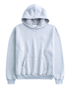 เสื้อฮู้ดดี้ทรงบ็อกซี่แบบดรอปไหล่ ดีไซน์ใหม่ตามสั่ง ผ้าเทอร์รี่ มีกระเป๋า สไตล์สตรีทแวร์ หนานุ่ม น้ำหนักมาก แบบครอป ยูนิเซ็กซ์ ขายส่ง รับผลิตแบบ OEM - Product Image 3