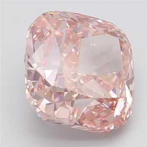 Diamant rose intense fantaisie cultivé en laboratoire, taille coussin 2,01 carats, certifié IGI, diamant non monté pour charme de mariage, cadeau pour elle - Product Image 2