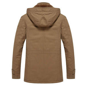 เสื้อแจ็คเก็ตหนังผู้ชายคุณภาพสูงทรงเข้ารูปสำหรับฤดูหนาว คอตั้ง ปรับแต่งสีและโลโก้ได้ รุ่นปี 2026 - Product Image 3