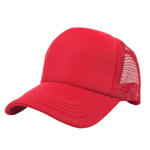 <b>Plain</b> Blank Style 5 Panels Blank Foam Mesh Trucker <b>Cap</b> Without Logo Outdoor Solid Color <b>Baseball</b> <b>Cap</b> Mesh Trucker Hat - Product Image 4
