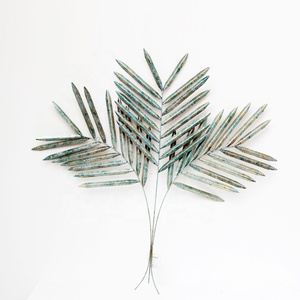 GOOD DESIGN GD-2370 Decorative <b>Leaf</b> Iron <b>Wall</b> Hanging Coastal Christmas <b>Wall</b> Art Hot Selling Hanging <b>Decor</b> - Product Image 1