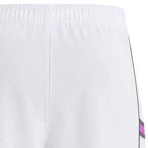 Men White Contrast Stitching Rugby Shorts Polyester <b>Athletic</b> Training Shorts Side <b>Tape</b> Sports Wear Team Match Uniform Apparel - Product Image 4