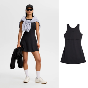 Vestido de Golf para Mujer con Shorts, Ligero, Transpirable, con Espalda Recortada, Elástico, OEM, ODM - Product Image 1