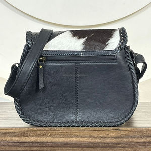 2026 Floral Hand <b>Tooled</b> Genuine Cowhide <b>Leather</b> Crossbody Bag Western Designer Boho Purse Adjustable Shoulder Bag for Women's - Product Image 5