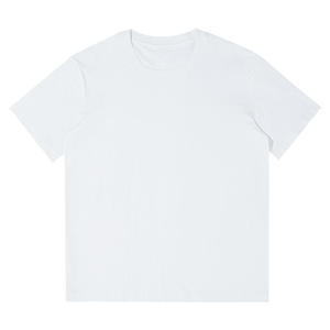 เสื้อยืดผู้ชายคุณภาพสูง ผ้าฝ้าย 100% ทรงหลวม น้ำหนักเบา รับสกรีนโลโก้ ระบายอากาศได้ดี - Product Image 1