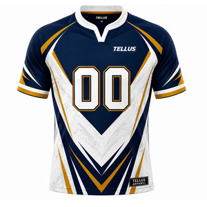 Top Seller New Fashion Rugby Jersey For Team Wear Custom Logo Silicon Printing New Best Quality Quick Dry Sublimation Jersey - Product Image 1