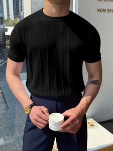 T-shirt imprimé à manches courtes pour homme, col rond, de qualité supérieure, nouveau modèle d'été, coupe ample, en pur coton respirant, de BD - Product Image 2