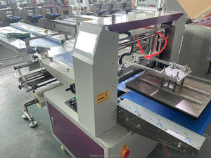 Máquina de Envasado Flow Wrap para Tortillas, Máquina Industrial para Empacar Burritos, Panadería, <span class=keywords><strong>Comida</strong></span> <span class=keywords><strong>Mexicana</strong></span>, Naans - Product Image 2