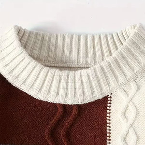 Pulls pour hommes, confortables, tricotés, chauds, à manches longues, décontractés, col rond, légers, vêtements de mode pour hommes - Product Image 3