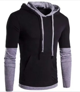 Sudadera con Capucha para Hombre, 450g, Estilo Desgastado, Popular, Invierno, Talla Grande, Venta al Por Mayor Personalizada - Product Image 1