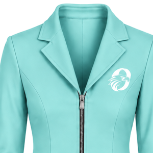 Turquoise Equestrian <b>Jacket</b> for <b>Women</b> Tailored Riding Blazer Classic Horse Riding Competition Coat Custom Wholesale Fashion - Product Image 3