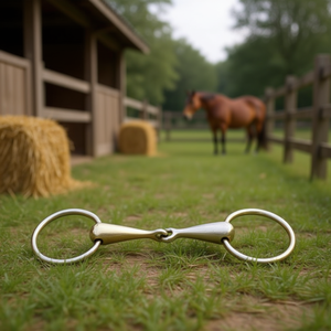 TM STARTECH Brida de Anillo Suelto de Una Sola Articulación de Acero Inoxidable Tamaño 12.5 para Entrenamiento Ecuestre y Montar a Caballo con Boca Cómoda - Product Image 3
