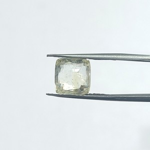 Zafiro amarillo natural de 6.54 quilates, talla cojín, de Sri Lanka, piedras sueltas para la fabricación de joyas y anillos YSCIH-103 - Product Image 3
