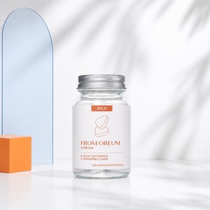 [FROM OREUM] 60 Tabletas de Pasta Dental Sólida con Sabor a Mandarina de Jeju para el Cuidado Diario de los Dientes - Product Image 3