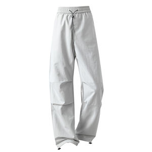 กางเกงคาร์โก้ลำลองทรงหลวมสำหรับผู้ชาย กางเกงขายาวสำหรับฤดูหนาว ไซส์ใหญ่ถึง 6XL เอวกลาง ทรงตรง ผ้าทอ 100% โพลีเอสเตอร์ - Product Image 2