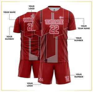 Uniforme de Fútbol Personalizado Premium, Camisetas y Pantalones Cortos Transpirables de Secado Rápido, Equipación de Equipo Personalizada para Niños y Adultos - Product Image 5