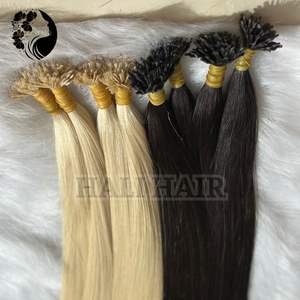 เคราตินย้อมสุดเคราตินก่อนติดปลายเคราตินที่มีสายดึงคู่แบบเดี่ยว100% เลมีเวียดนาม - Product Image 3