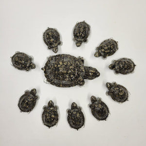 Offre Spéciale : Figurine Tortue en Orgonite, Cadeau Feng Shui, Pierre Naturelle Polie, Artisanat Spirituel, Guérison, Objet de Collection - Product Image 2