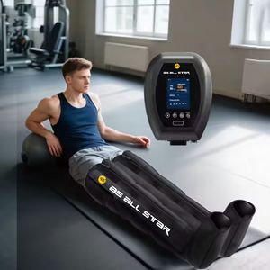 Leg Massager 6-Chamber Air Compression USB Rechargeable Timing Control Recovery BootsAS ALL <b>STAR</b> - Product Image 1