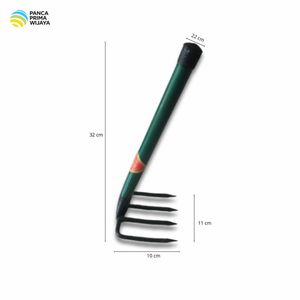 Cultivador de Jardín Manual de Alta Calidad, Rastrillo de Acero de 4 Puntas con Mango Antideslizante para Desherbar y Jardinería, OEM - Product Image 2