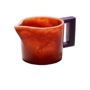 Taza de Té de Resina Hecha a Mano de Alta Calidad, Acabado Liso, Taza Duradera para Bebidas Calientes y Frías Diarias - Product Image 2