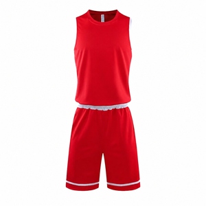 Uniformes de basket-ball personnalisés de haute qualité, 100 % polyester, confortables, séchage rapide, prix bas, pour hommes et femmes - Product Image 1