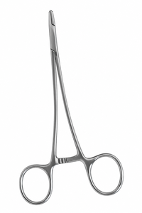 Instrumentos Medasra: Portaagujas Delicado de Acero Inoxidable de Alta Calidad, 150 mm, Instrumentos de Cirugía Maxilofacial, Clase II, Manual - Product Image 1