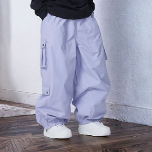 Pantalones de Esquí Unisex Impermeables, Cortavientos, Transpirables, Resistentes a Desgarros, Ligeros y Cómodos para Deportes de Nieve en Invierno - Product Image 2