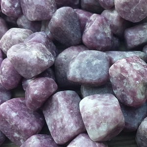 หินเลพิโดไลต์ขัดเงา ขายส่ง คริสตัลธรรมชาติ หินขัดเงา ตกแต่ง รักษา พลังงานจิตวิญญาณ - Product Image 3