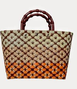 Sac de courses en plastique recyclé à marque privée, écologique, résistant, fabricant vietnamien - Product Image 6