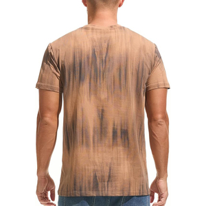 2026 Newly Arrived 100% Cotton Knitted Sporty T-<b>Shirt</b> Men Chemically Softened Quick Dry Breathable Wholesale - Product Image 5