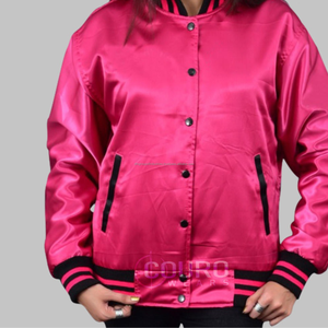 Chaqueta de satén vintage de seda lisa en blanco ligera personalizada para hombres y mujeres - Product Image 5