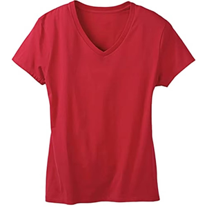 Camiseta de Mujer con Logotipo Personalizado, de Alta Calidad, Transpirable, de Secado Rápido, Ecológica, de Algodón, Lisa, Informal, al por Mayor, Estilo Urbano - Product Image 1