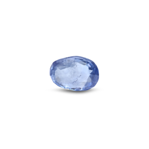 Loose 3.3 Carat Oval Cut Blue Sapphire Gemstone for Fine Jewelry - Product Image 2