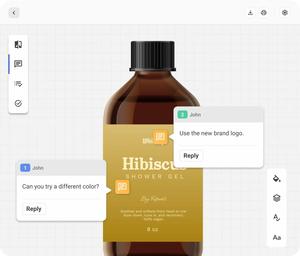 Plateforme d'approbation du design d'emballage pour la révision des illustrations, les commentaires du client, le contrôle des versions, les remarques et l'approbation finale. - Product Image 3