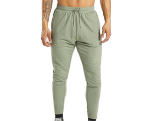 Pantalones Deportivos de Forro Polar para Hombre, Estilo Urbano, Otoño 2025, Ecológicos, de Secado Rápido, Corte Ajustado, con Cordón en la Cintura y Logotipo Estampado - Product Image 1