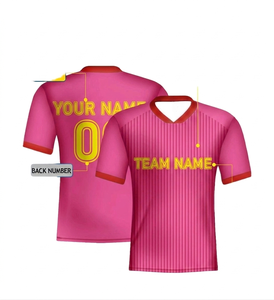 2026 High Quality Breathable <b>Mesh</b> Unisex <b>Short</b> Sleeve Football Shirts Custom Logo Complete Uniform Set - Product Image 3