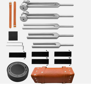 Resonance Tuning Forks with Hockey <b>Puck</b> Activator, Weighted & Unweighted Tuni... - Product Image 1