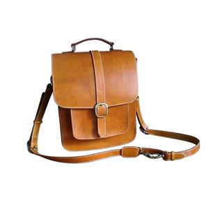 กระเป๋าหนังวัวแท้แบบสะพายข้าง ดีไซน์เฉพาะตัว คุณภาพเยี่ยม ซิปคุณภาพดี สายสะพายสองเส้น กระเป๋าใส่โทรศัพท์และของใช้ส่วนตัว ของขวัญวันวาเลนไทน์ - Product Image 1