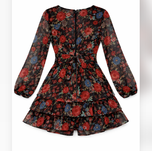 เสื้อผ้าผู้หญิงแบบสบายๆ แขนยาว คอวี ติดกระดุม ซิปหลัง ผลิตในเวียดนาม รับผลิตแบบ OEM ODM ขายส่งเสื้อผ้า - Product Image 5