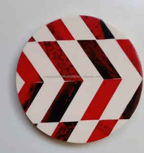 Nouveau style de sous-verres à thé en bois d'acacia chic Fabricant et exportateur Nouveau design Vaisselle Sous-verre à thé en bois au meilleur prix - Product Image 1