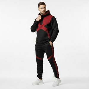 Chándal deportivo para hombre de tela transpirable y elástica de alta calidad, chándal para gimnasio, chándal para correr y fitness en venta. - Product Image 6