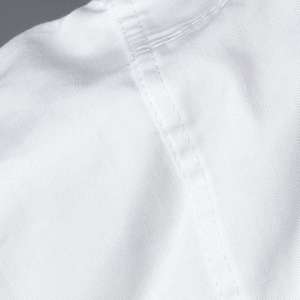 Ensemble d'uniformes de karaté respirants et écologiques en coton blanc 220g pour l'entraînement en arts martiaux, judo, taekwondo, vêtements de sport pour dojo - Vente en gros - Product Image 4