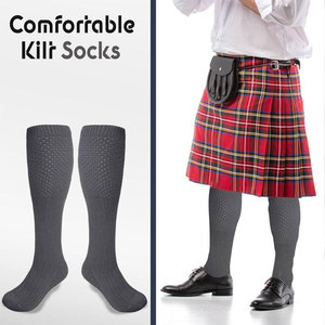 Stylish Traditional Scottish Kilt Hose <b>Socks</b> for Men Highland Wear Long Length <b>Wool</b> Blend Soft Comfortable <b>Socks</b> Bulk Supplier - Product Image 4